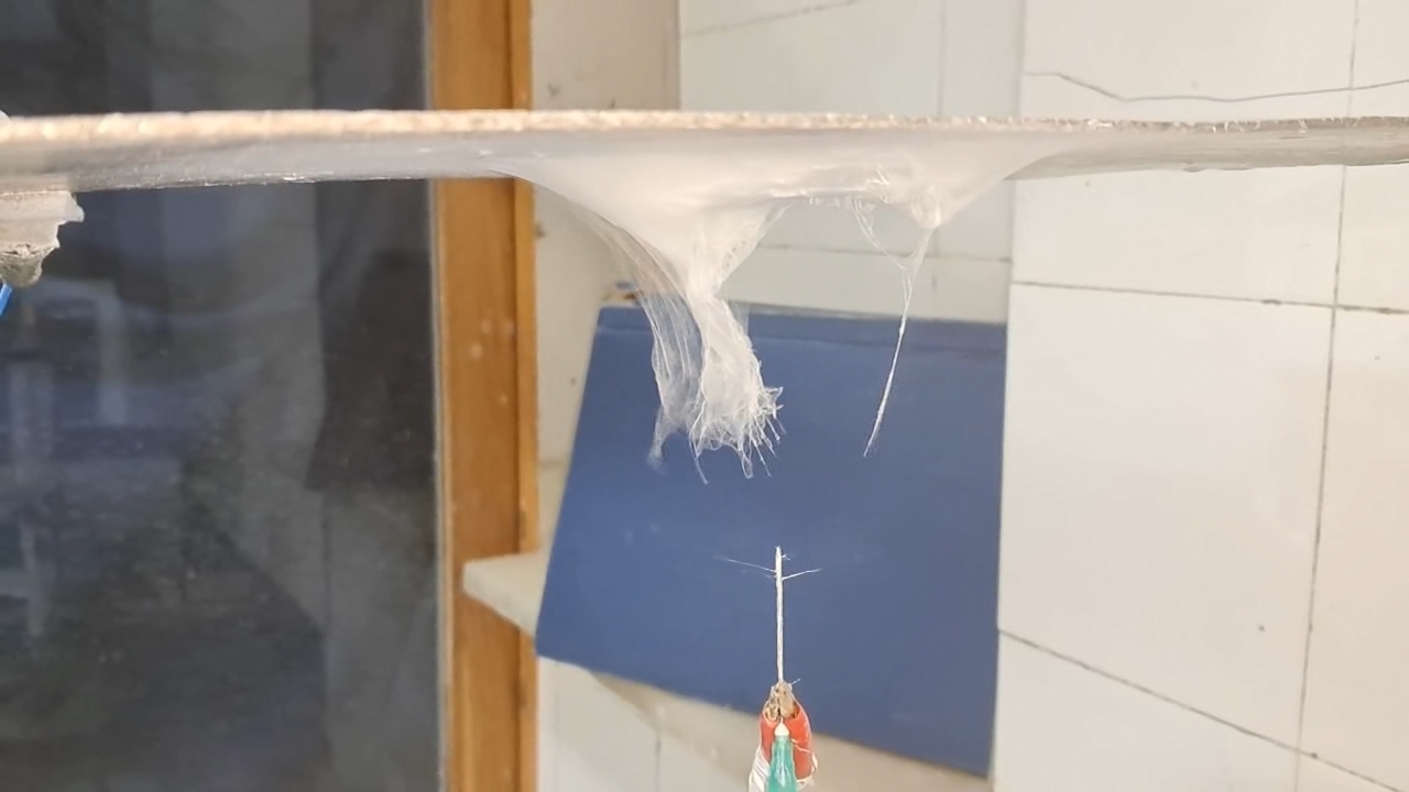 Electrospinning: Solutions of Polystyrene and Polyvinylidene Difluoride in Dimethylformamide